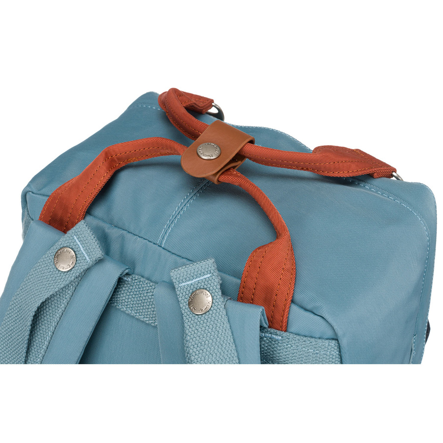 Städtischer Rucksack in Hellblau mit Laptopfach – Himawari – Bild 10