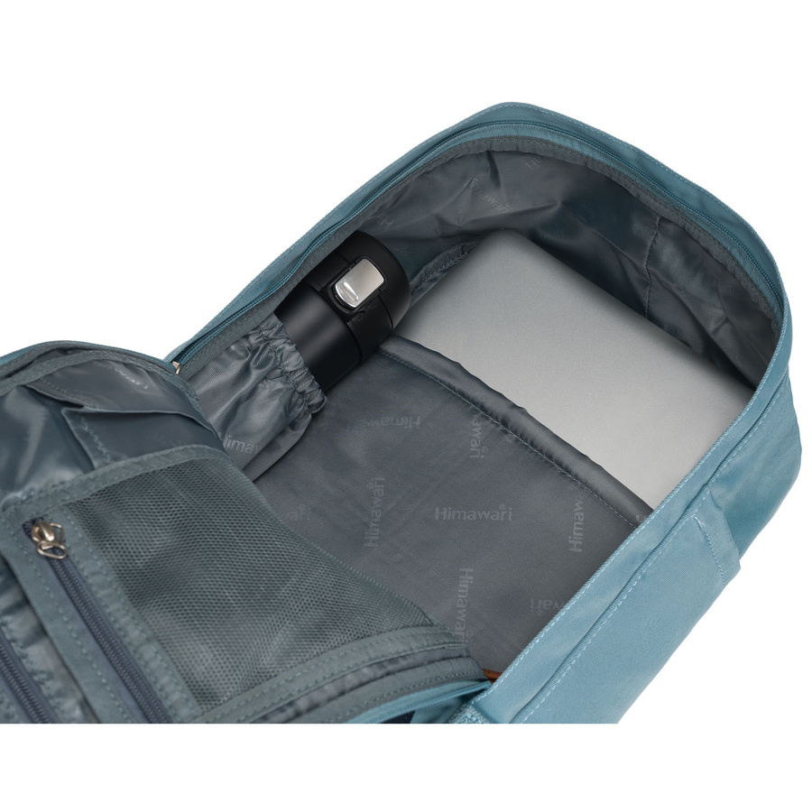 Städtischer Rucksack in Hellblau mit Laptopfach – Himawari – Bild 11