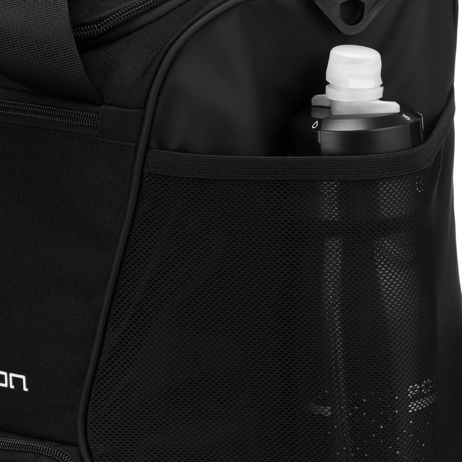 Schwarze, geräumige Reisetasche aus strapazierfähigem Polyester – Peterson – Bild 13