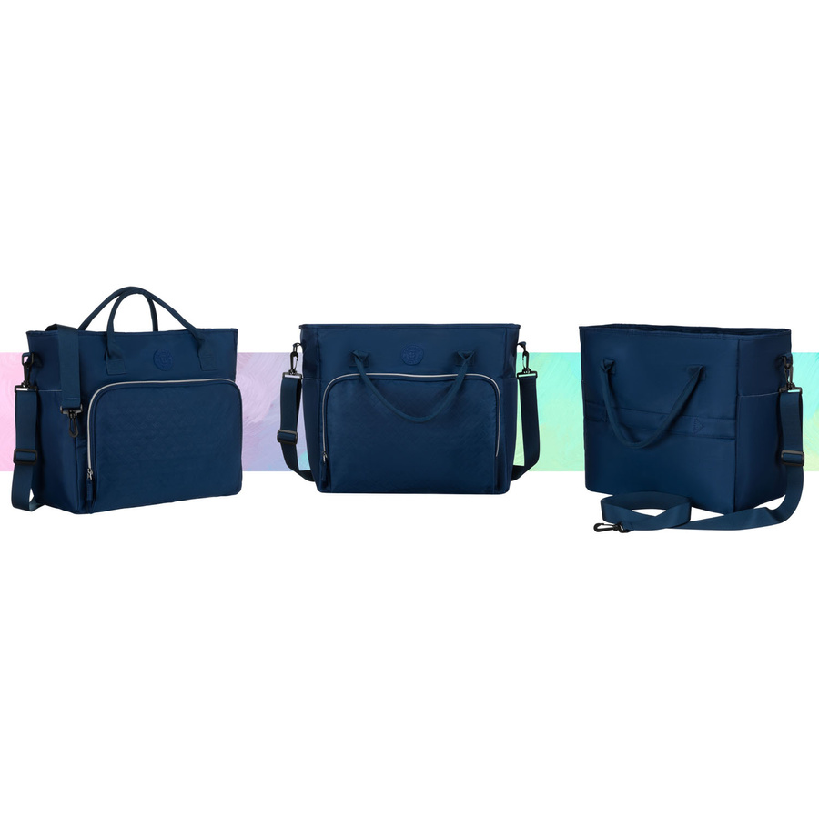 Peterson Wochenend-Reisetasche aus Polyester in Marineblau – Bild 3