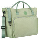 Grüne Wochenend-Reisetasche aus Polyester – Peterson