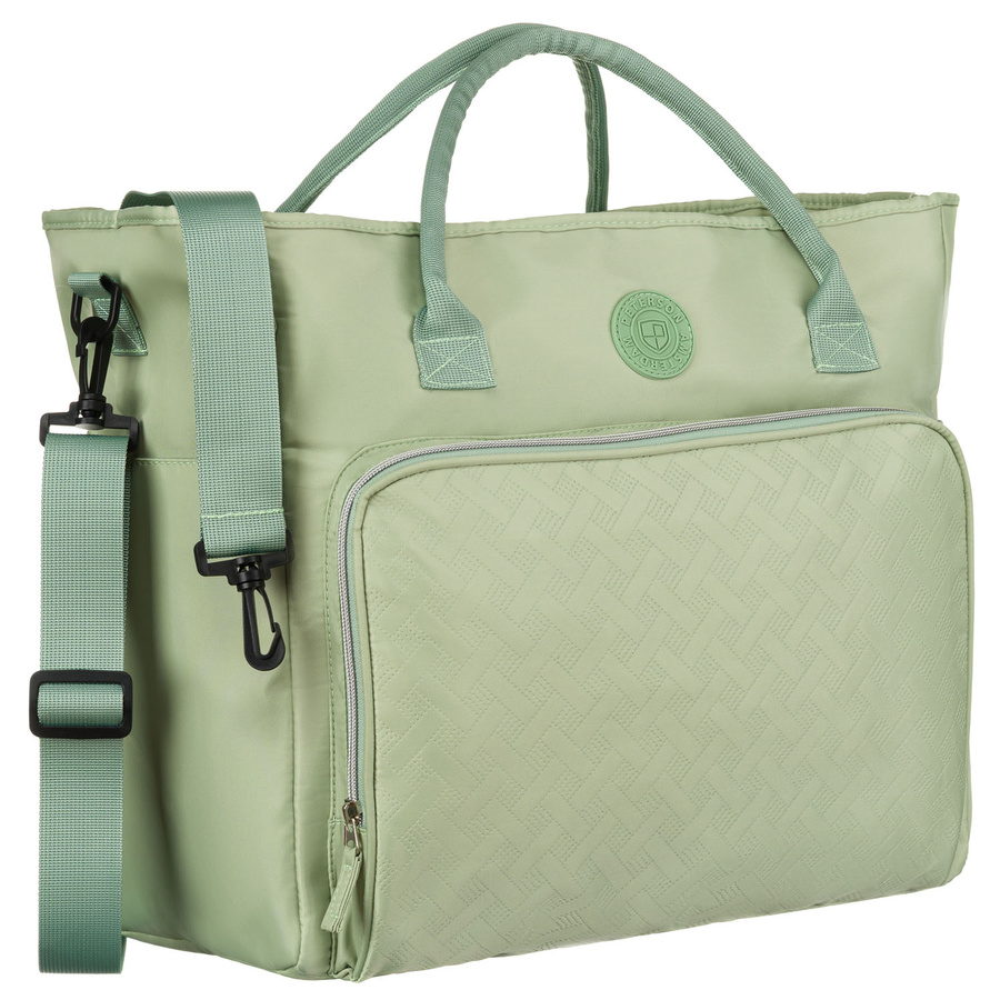 Grüne Wochenend-Reisetasche aus Polyester – Peterson