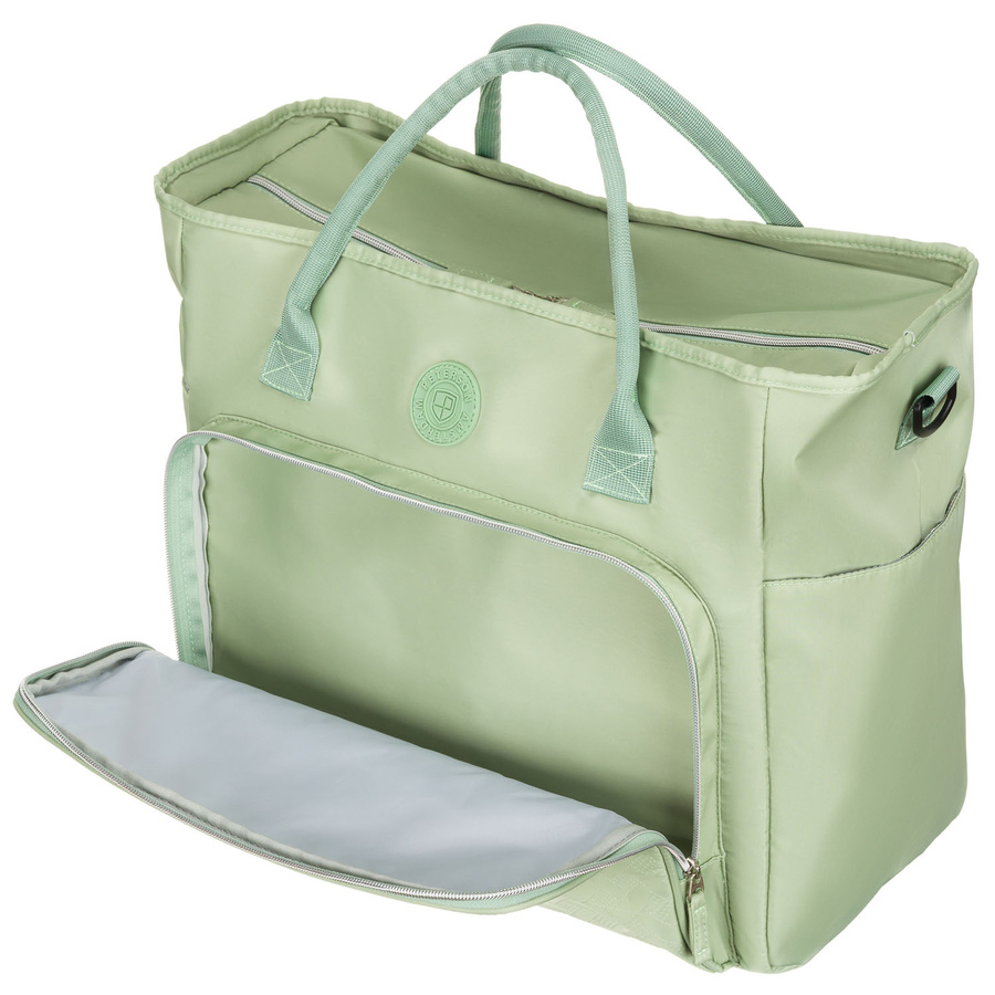 Grüne Wochenend-Reisetasche aus Polyester – Peterson – Bild 7