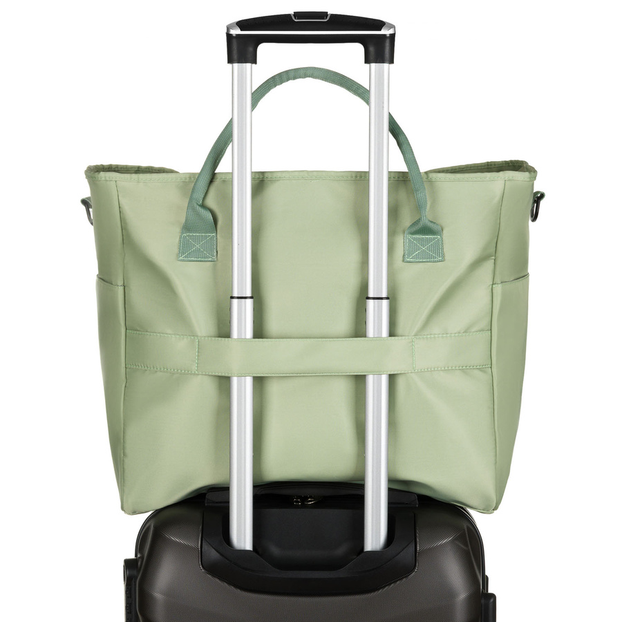 Grüne Wochenend-Reisetasche aus Polyester – Peterson – Bild 9