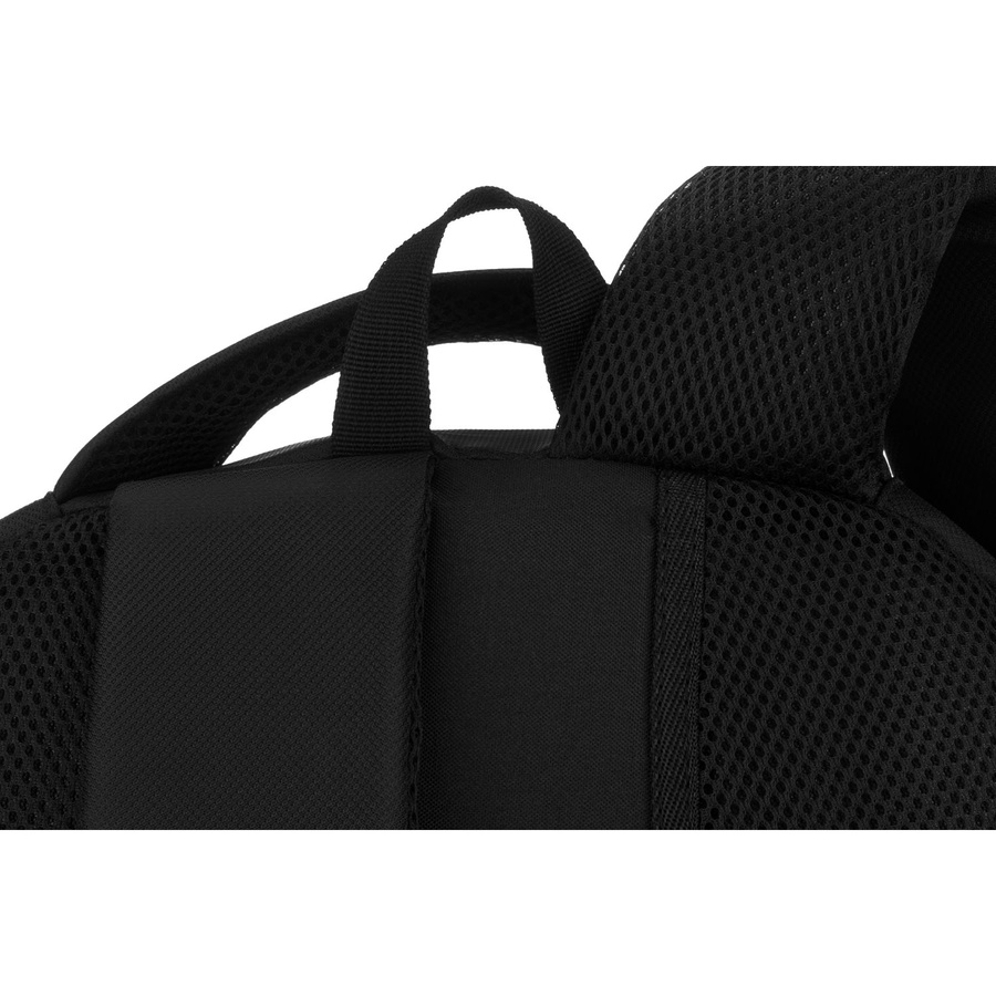 Schulrucksack aus Polyester in Schwarz mit USB-Anschluss – Peterson – Bild 17