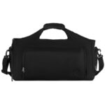 Schwarze, sportliche Reisetasche zum Umhängen – Peterson