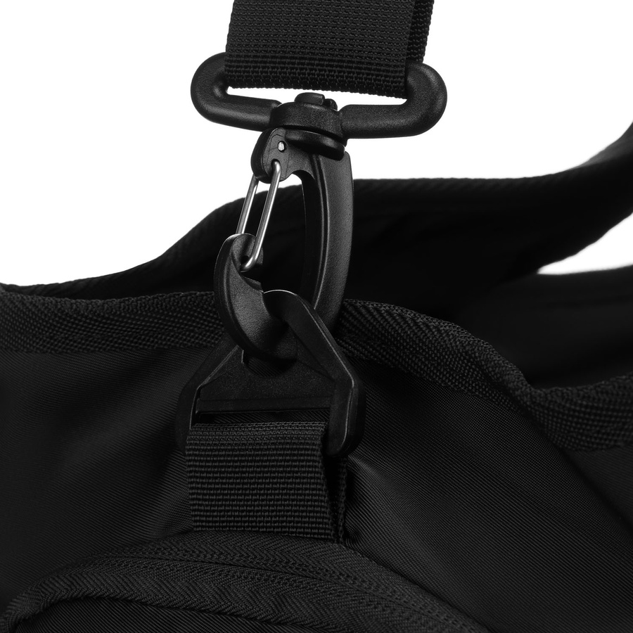 Schwarze, sportliche Reisetasche zum Umhängen – Peterson – Bild 5
