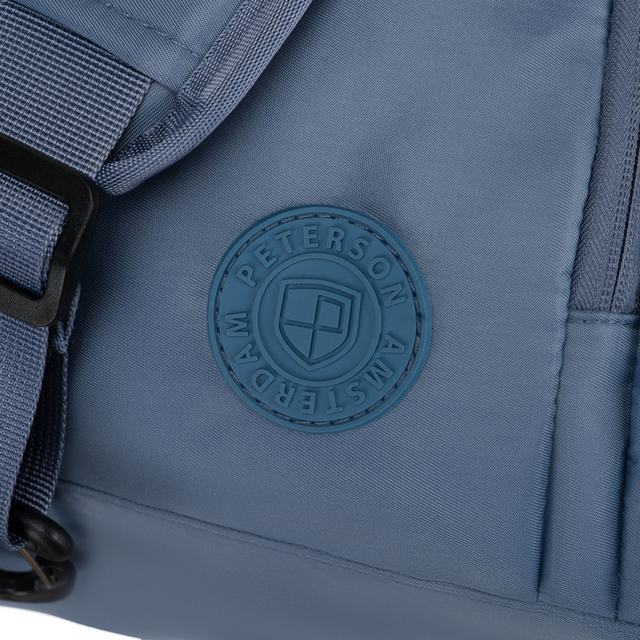 Blaue Wochenend-Reisetasche mit Kofferhalterung – Peterson – Bild 9