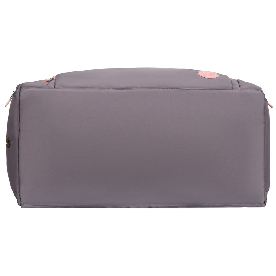 Geräumige, Wochenend-Reisetasche in Grau-Rosa mit einem Thermofach für Schuhe - Peterson – Bild 11