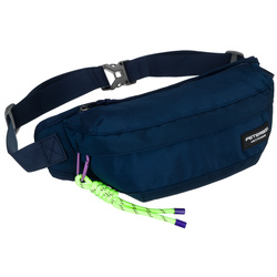 Granatrote, sportliche und geräumige Bauchtasche aus Polyester mit stilvollem Karabinerhaken – Peterson