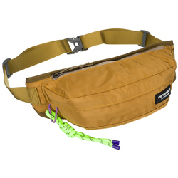 Praktische, gelbe Polyester-Bauchtasche mit Reißverschluss – Peterson