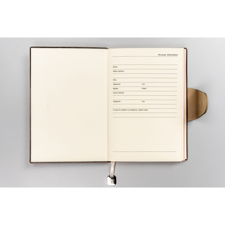Beiger Notizblock im A5-Format, liniert – Peterson – Bild 4