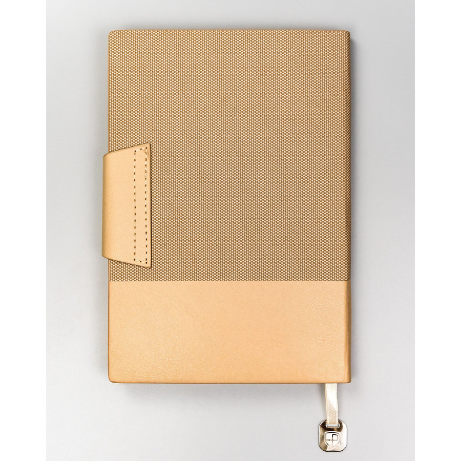 Beiger Notizblock im A5-Format, liniert – Peterson – Bild 3