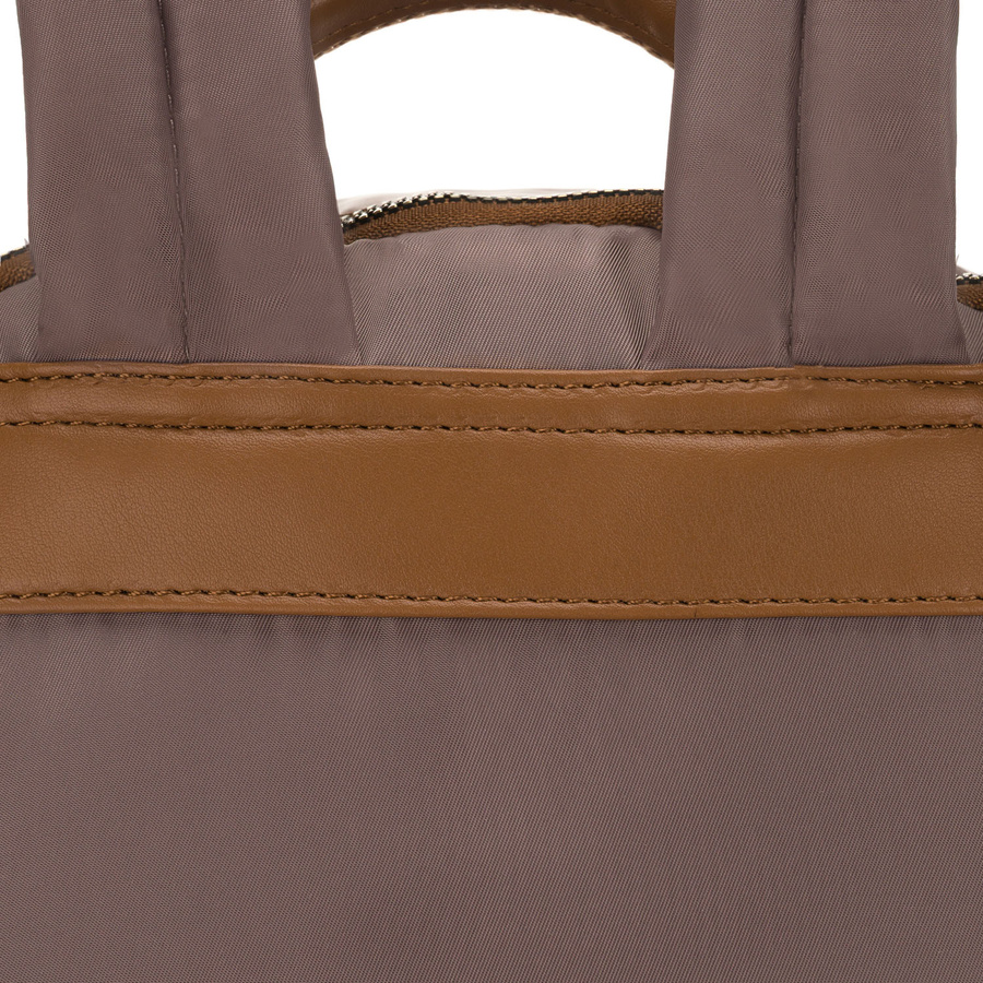 Peterson Damen-Rucksack mit zwei Fächern aus Polyester in Beige – Bild 16