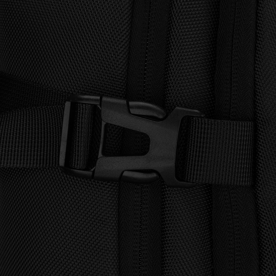 Reise-Rucksack aus Polyester in Schwarz mit Laptopfach - Peterson – Bild 19