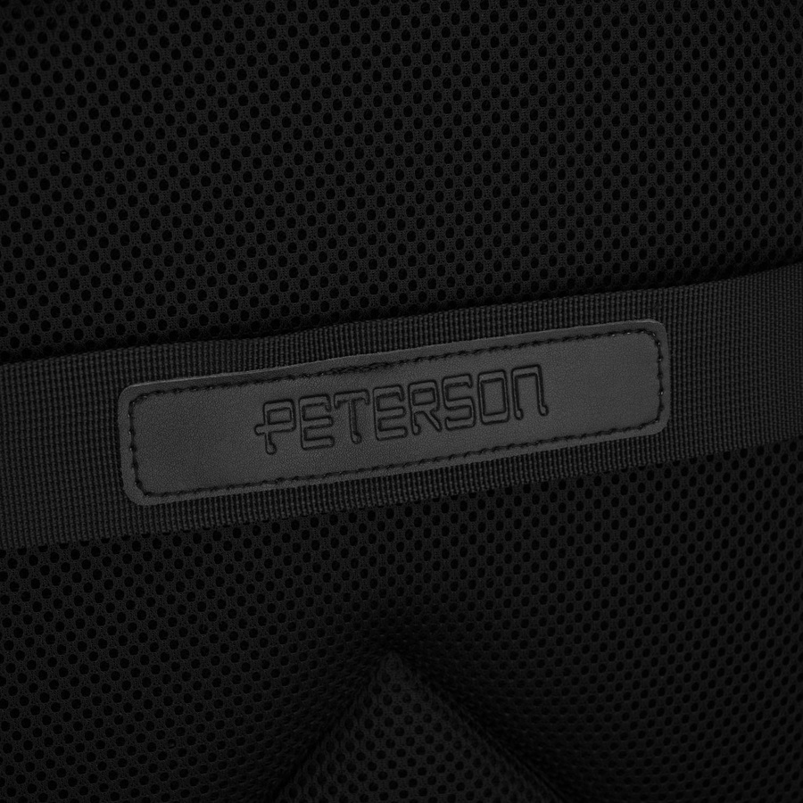 Reise-Rucksack aus Polyester in Schwarz mit Laptopfach - Peterson – Bild 22