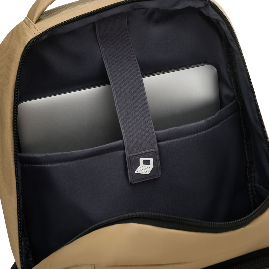 Großer Khaki-Reise-Rucksack mit Laptopfach, zweifach unterteilt – Peterson – Bild 19