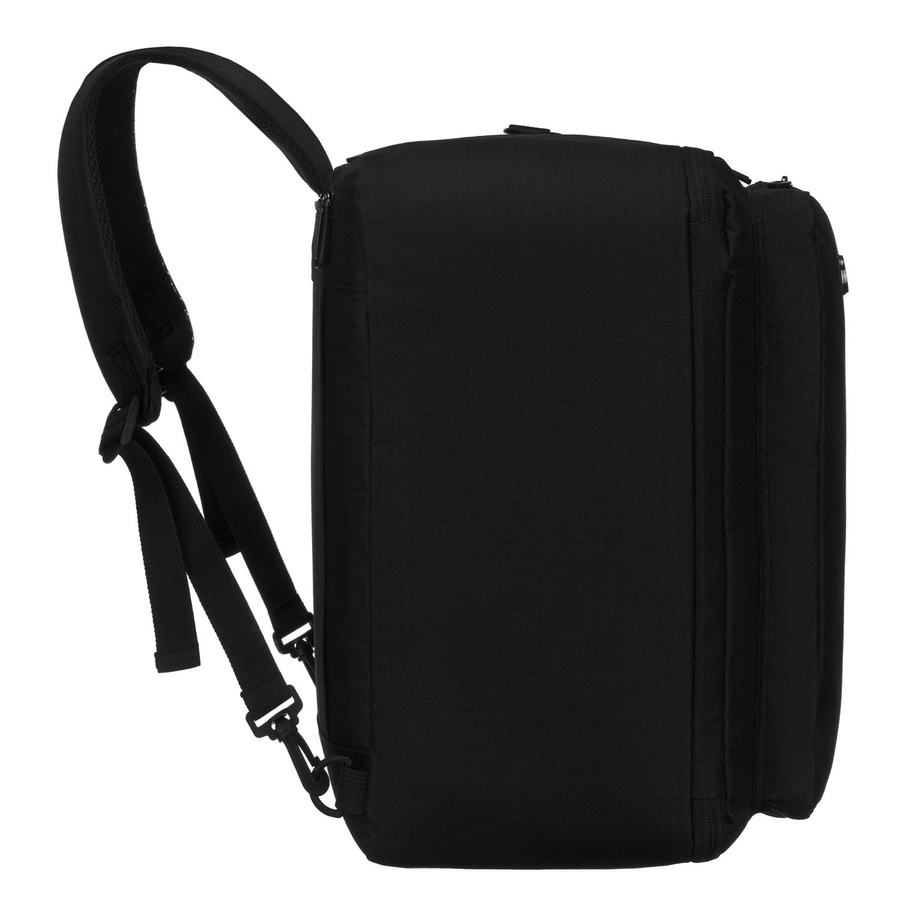 Reiserucksack in schwarz mit Reißverschluss, ideal für Handgepäck – Peterson – Bild 6