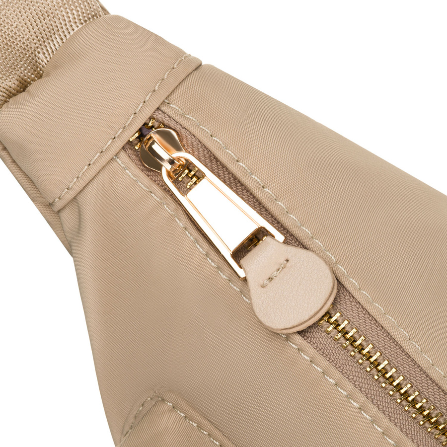 Damen-Umhängetasche in Beige aus Nylon – Peterson – Bild 16