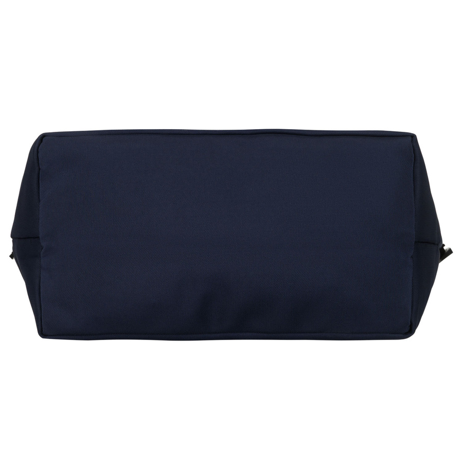 Dunkelblaue Damen-Shopper-Tasche aus Polyester mit Außentasche – Peterson – Bild 10