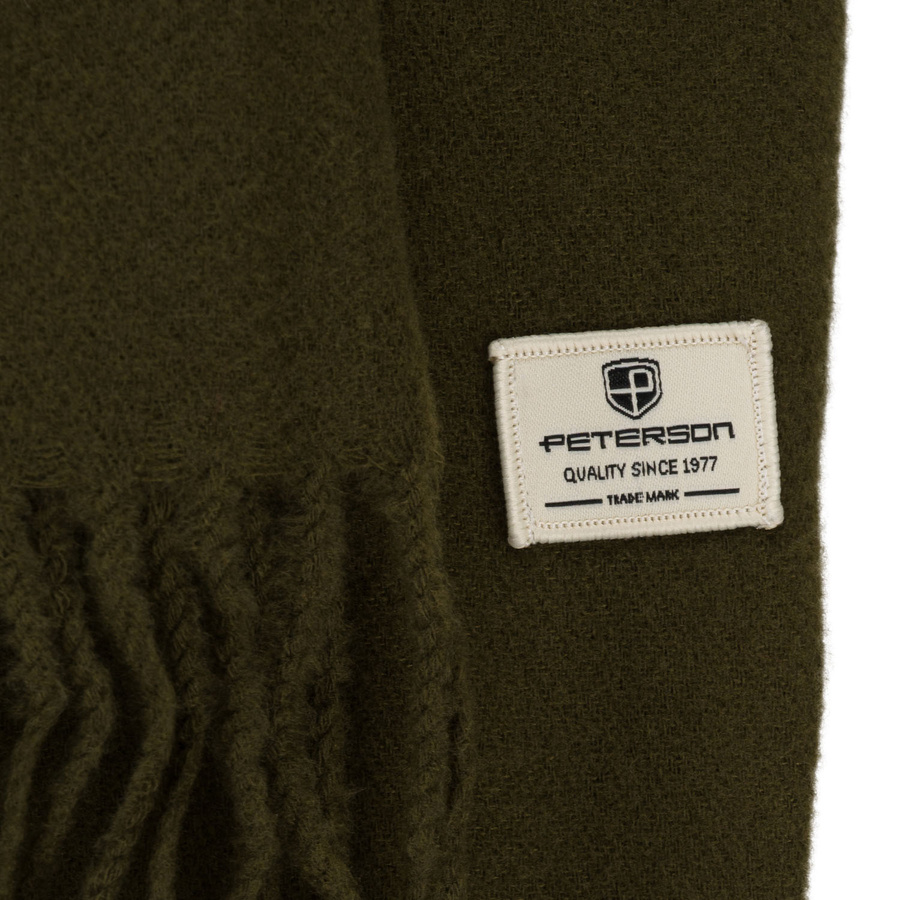 Eleganter Damen-Schal aus Polyester in Khaki – Peterson – Bild 4