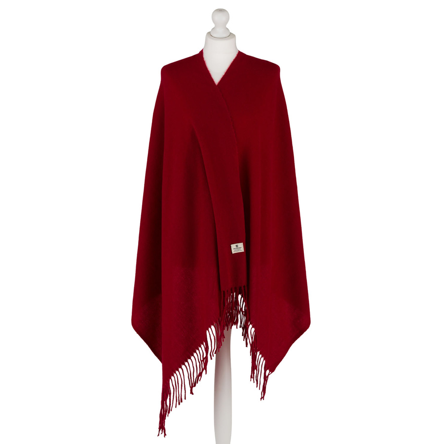 Eleganter, roter Damen-Schal aus Polyester - Peterson – Bild 2