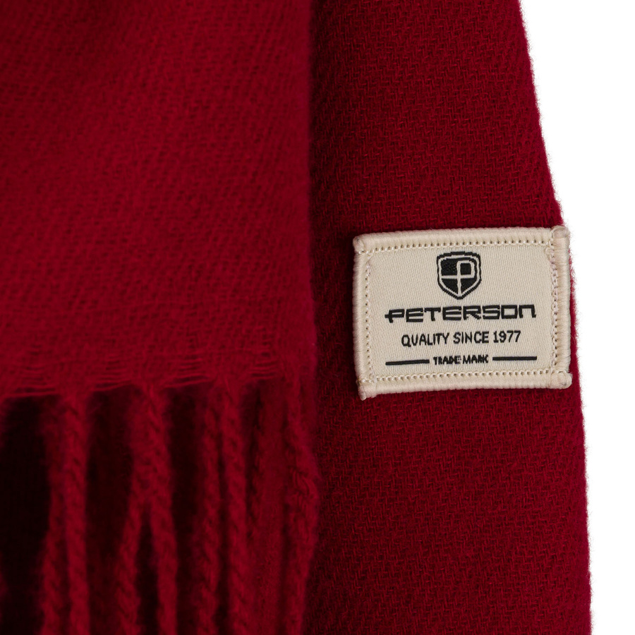 Eleganter, roter Damen-Schal aus Polyester - Peterson – Bild 4