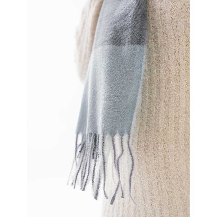 Damen-Schal aus Polyester mit Fransen verziert – Rovicky – Bild 5