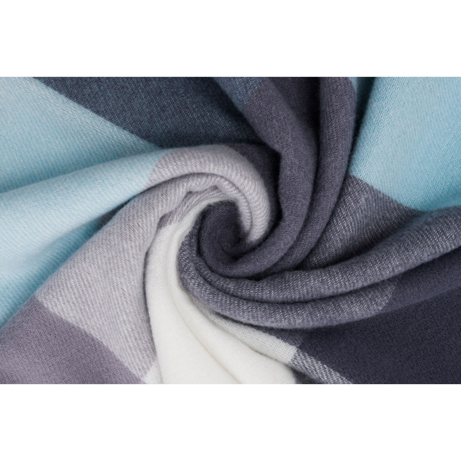 Damen-Schal aus Polyester mit Fransen verziert – Rovicky – Bild 6