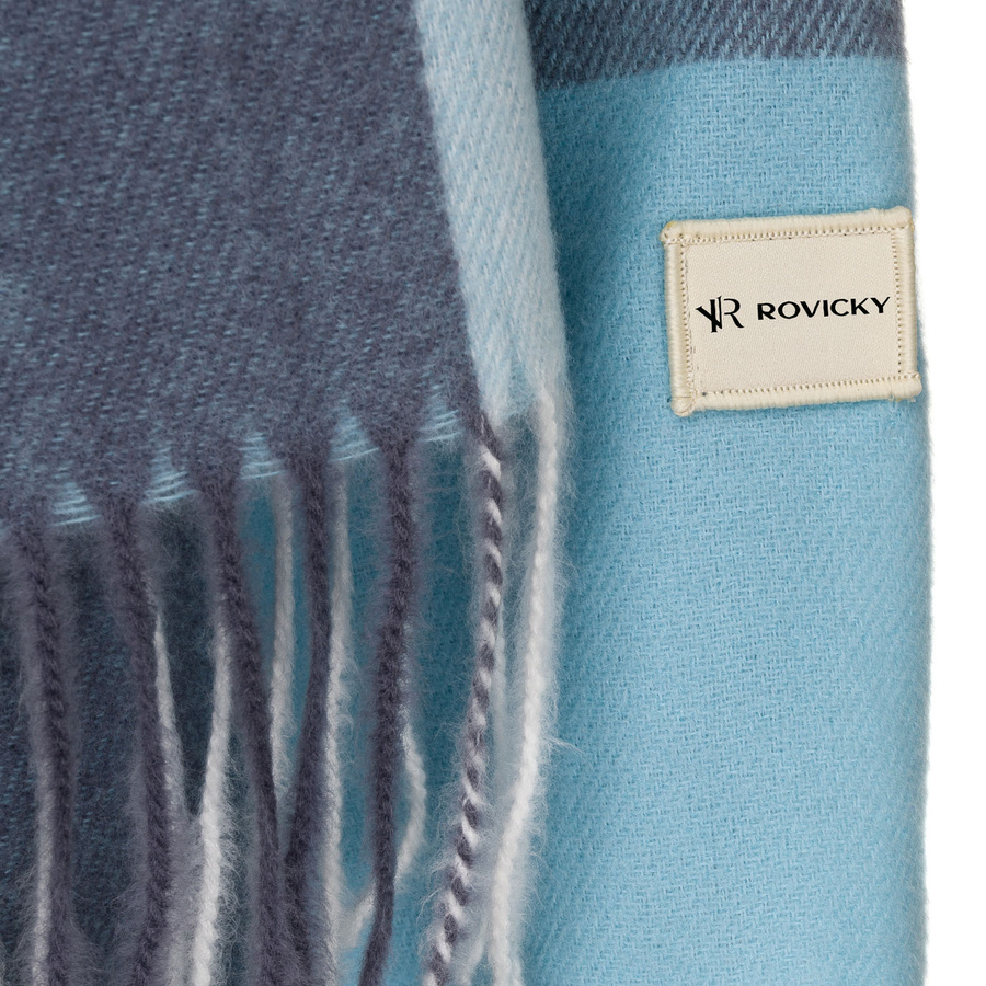 Damen-Schal aus Polyester mit Fransen verziert – Rovicky – Bild 7