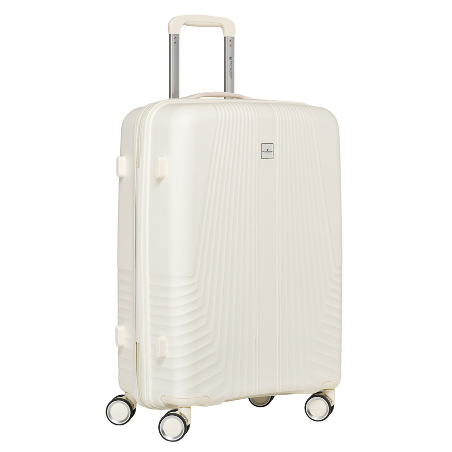 Reiseset aus ABS-Koffer in Beige - Peterson – Bild 3