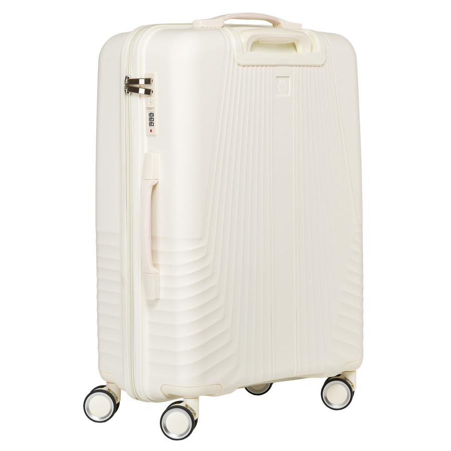 Reiseset aus ABS-Koffer in Beige - Peterson – Bild 5