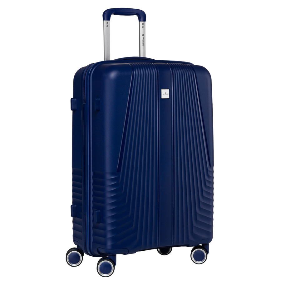 Peterson Koffer-Set aus ABS-Kunststoff in Marineblau – Bild 4