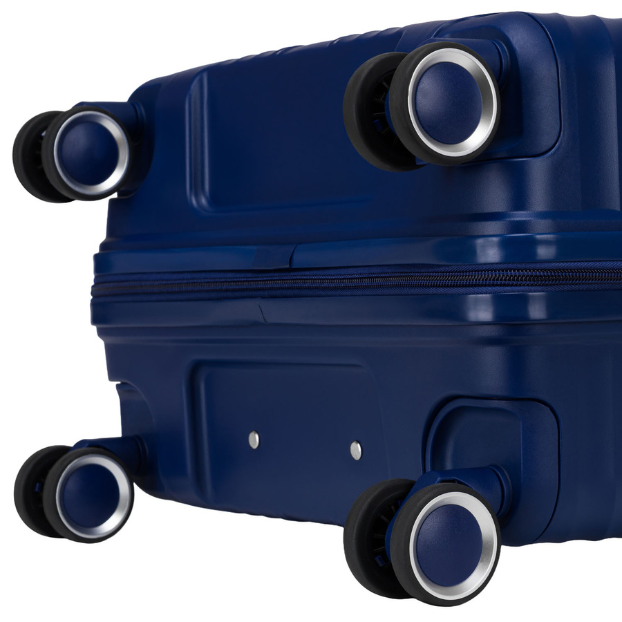 Peterson Koffer-Set aus ABS-Kunststoff in Marineblau – Bild 12