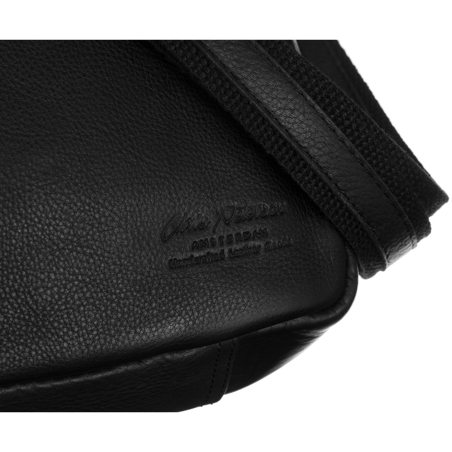 Herren-Laptoptasche aus Naturleder in Schwarz - Peterson – Bild 16
