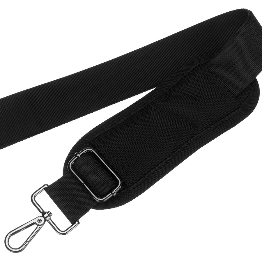 Herren-Laptoptasche aus strapazierfähigem Cordura in Schwarz, mit Reißverschluss – Peterson – Bild 11