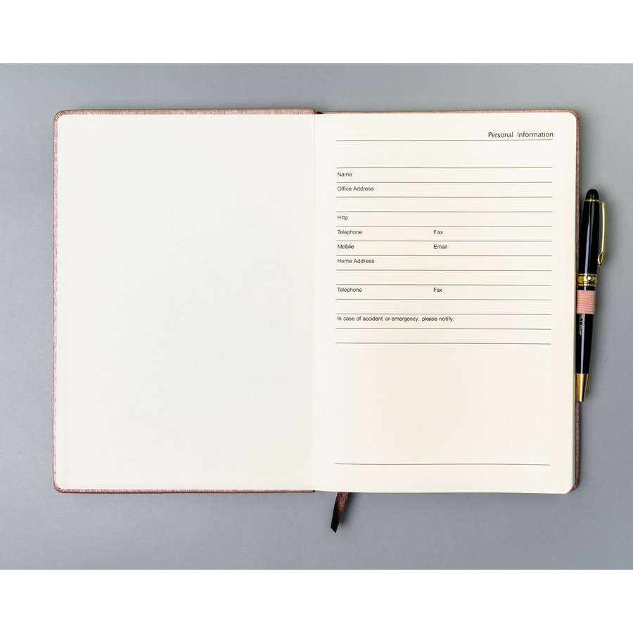 Notizbuch im B5-Format in Rosa, liniert – Peterson – Bild 5