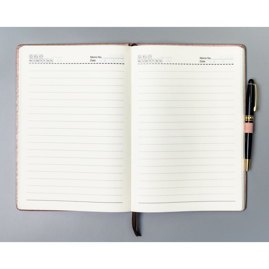 Notizbuch im B5-Format in Rosa, liniert – Peterson – Bild 6