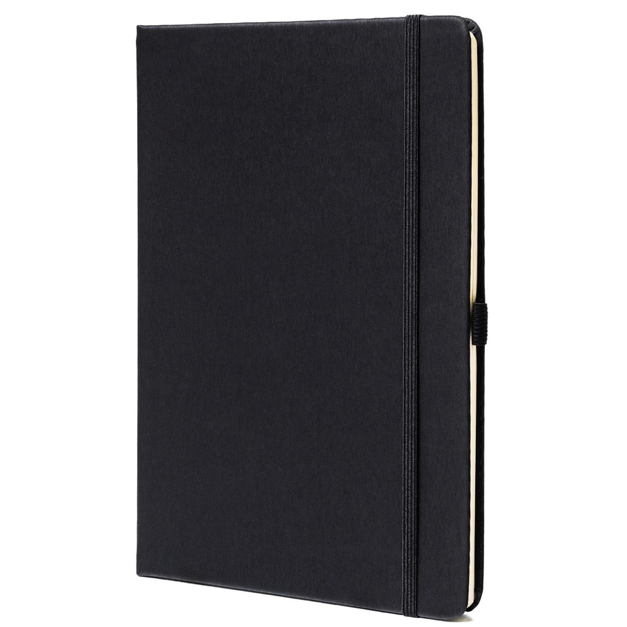 Schwarzes Notizbuch im A5-Format, liniert – Peterson – Bild 3