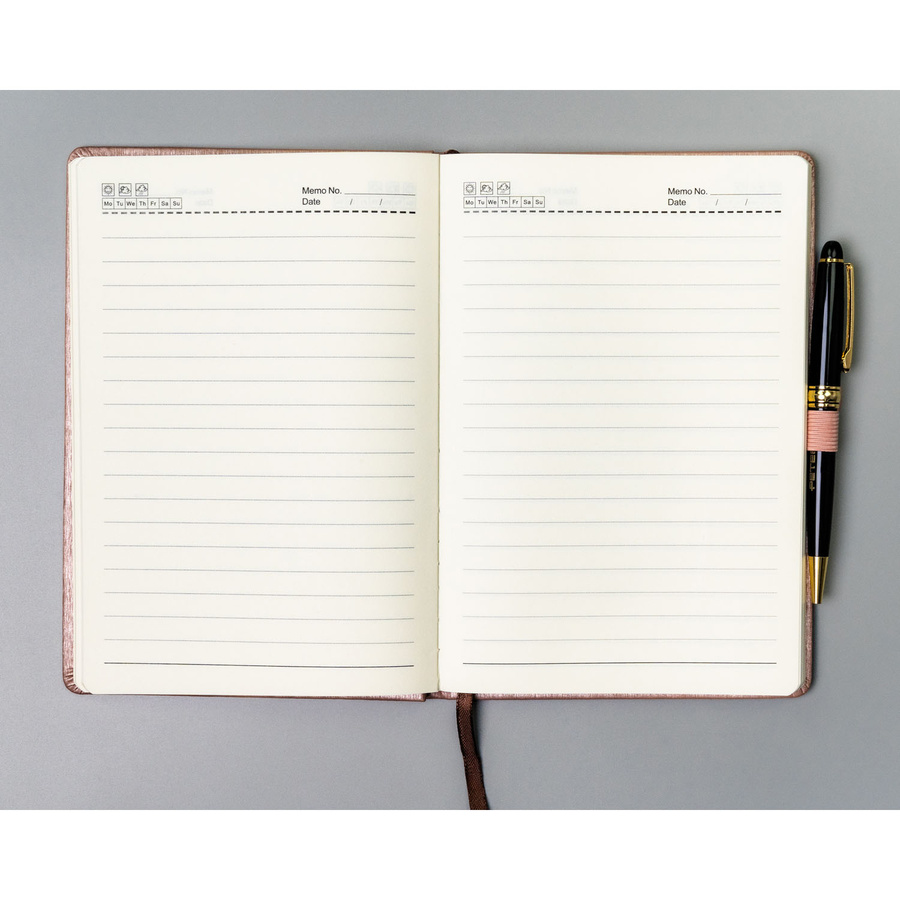 Notizbuch A5, rosa, liniert – Peterson – Bild 6