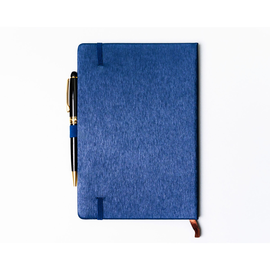 Marineblaues Notizbuch im A5-Format, liniert – Peterson – Bild 4