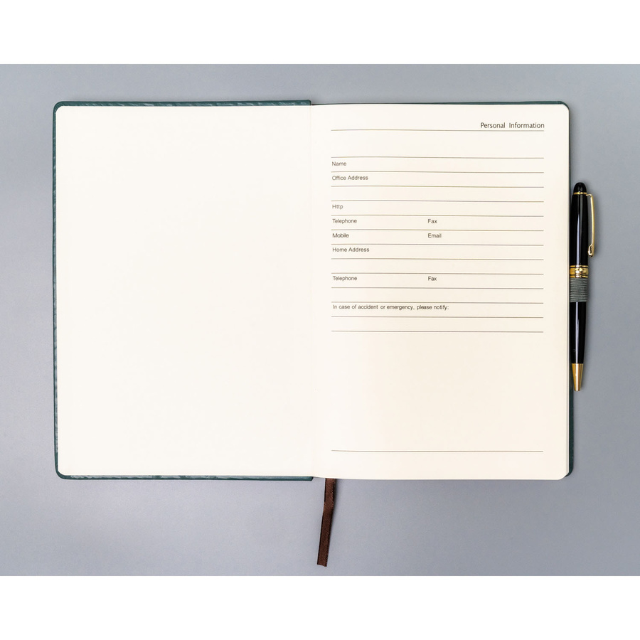 Grünes Notizbuch im Hardcover im B5-Format liniert - Peterson – Bild 6