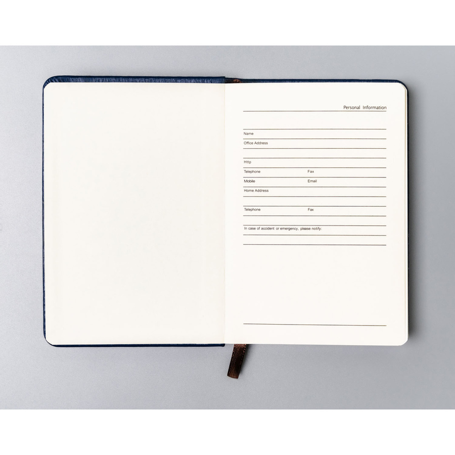 Granatfarbener Notizblock im A6-Format, liniert – Peterson – Bild 5