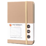 Notizbuch A6 khaki liniert - Peterson