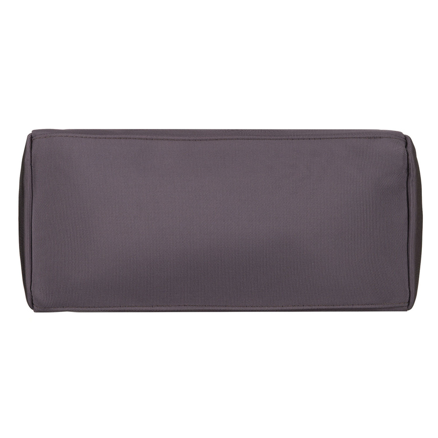 Graue Damen-Shopper-Tasche mit Henkeln und abnehmbarem Gürtel, mit Reißverschluss verschließbar - Peterson – Bild 11