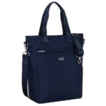 Damen-Shopper in Marineblau, einteilig und mit Reißverschluss – Peterson