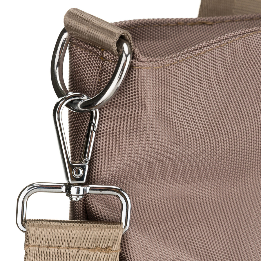 Damen-Shopper, einteilig, beige, mit Reißverschluss – Peterson – Bild 6
