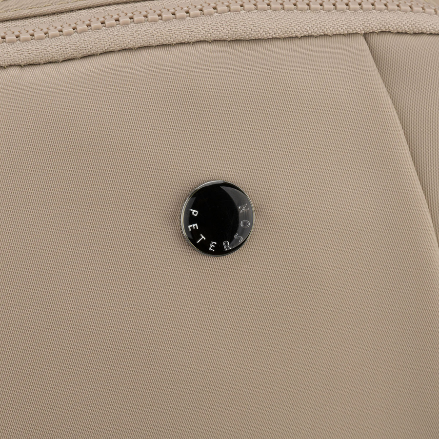 Praktischer Damen-Rucksack aus Polyester in Ecru, ein Hauptfach – Peterson – Bild 7