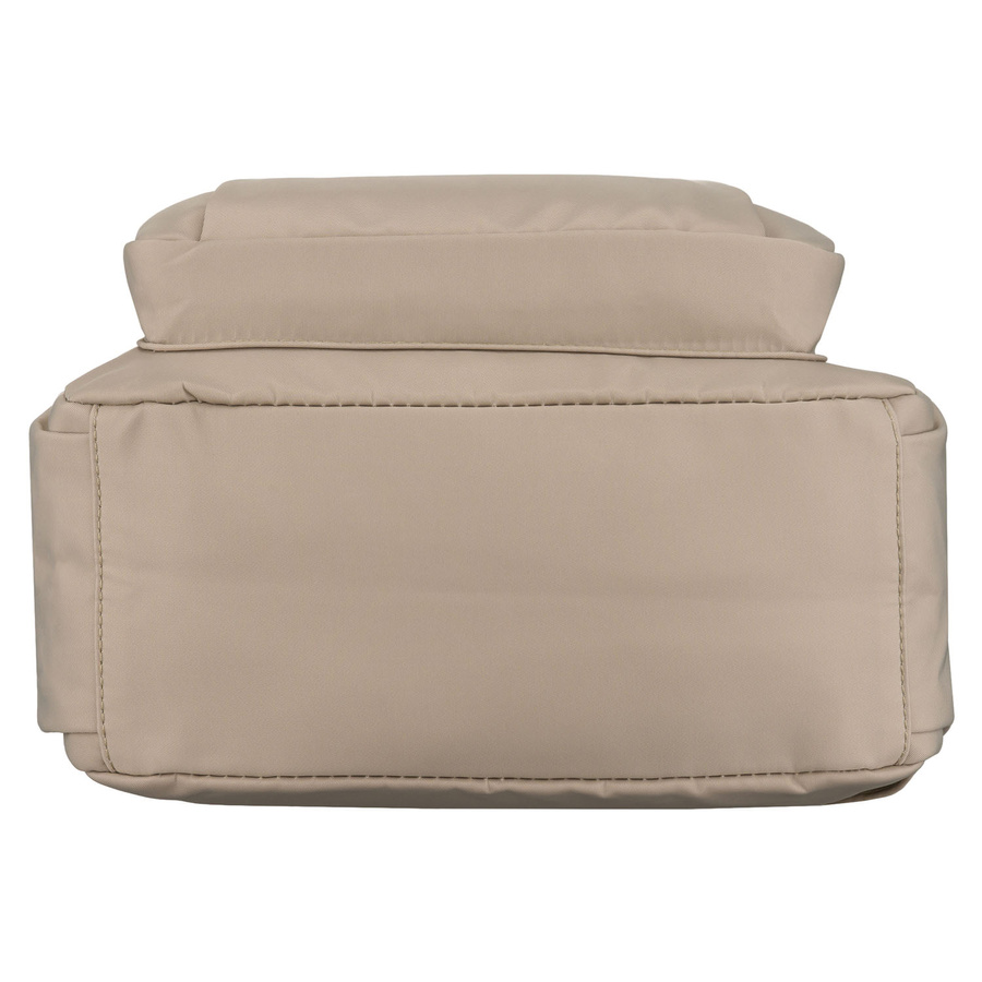 Praktischer Damen-Rucksack aus Polyester in Ecru, ein Hauptfach – Peterson – Bild 11