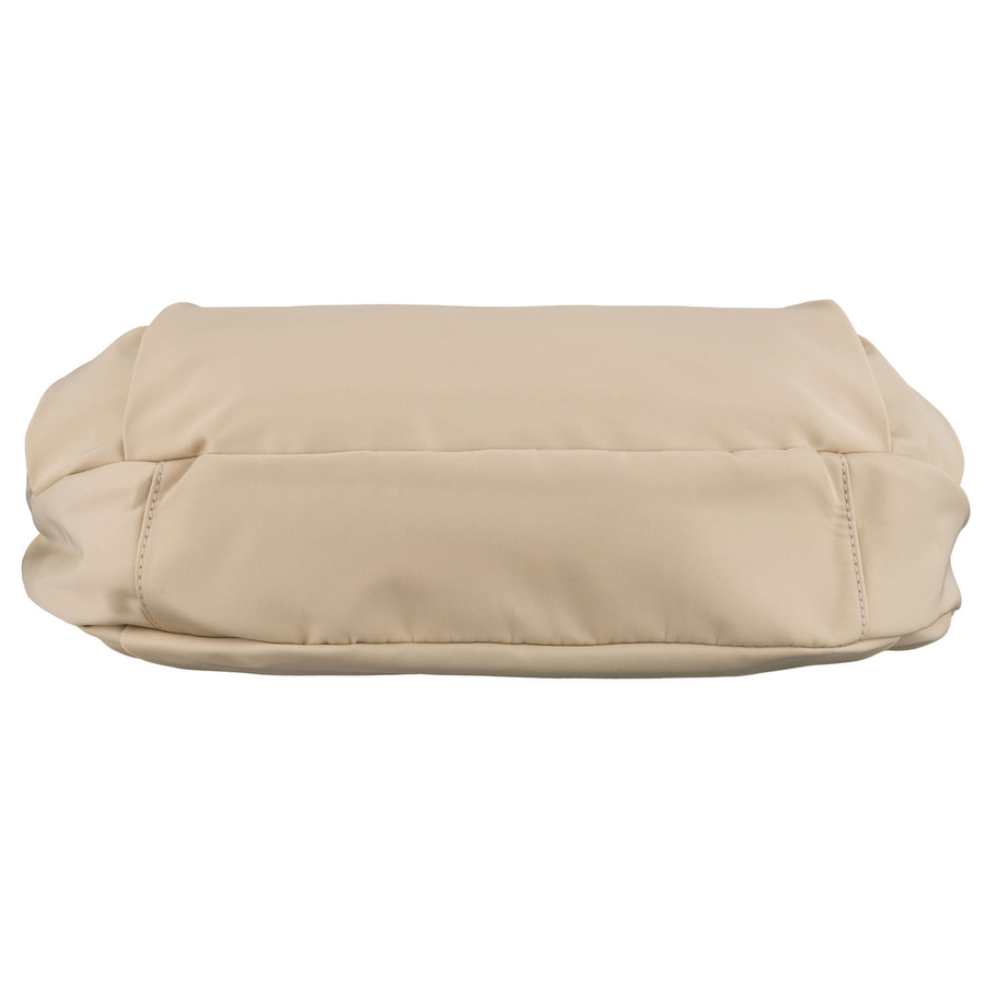 Beige Damen-Handtasche aus Polyester, passend für A4-Format und mit Reißverschluss – Peterson – Bild 10